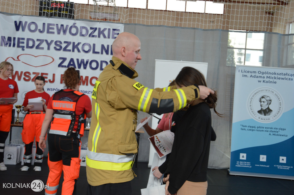 Wojewódzkie Zawody Pierwszej Pomocy w Kolnie