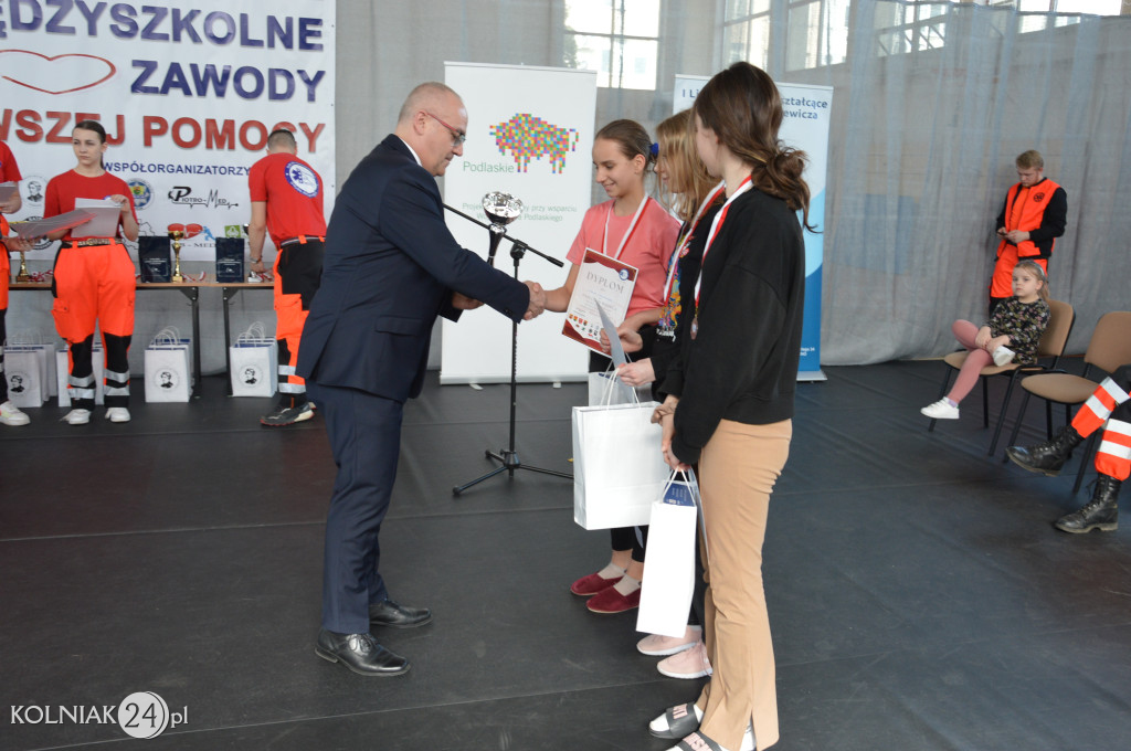 Wojewódzkie Zawody Pierwszej Pomocy w Kolnie