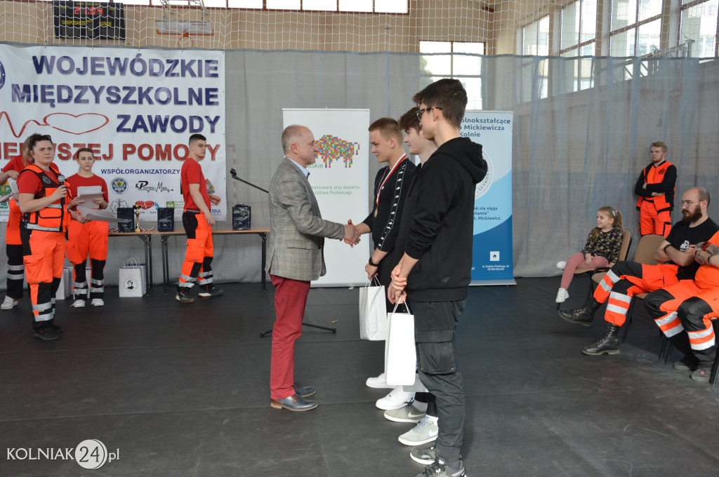 Wojewódzkie Zawody Pierwszej Pomocy w Kolnie