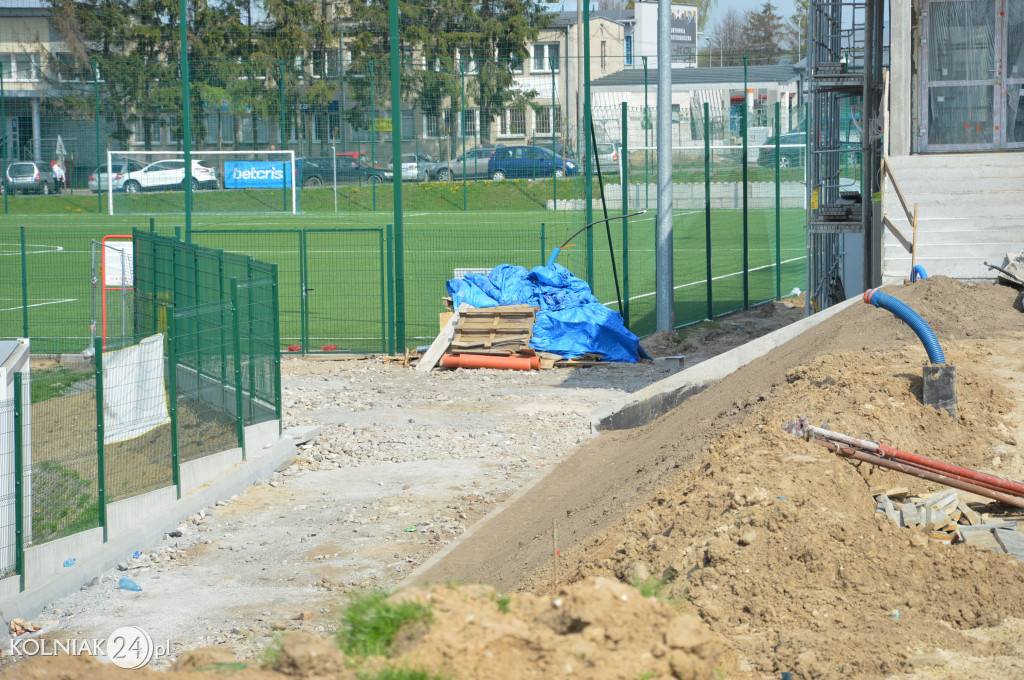 Ciągle trwają prace na stadionie w Kolnie