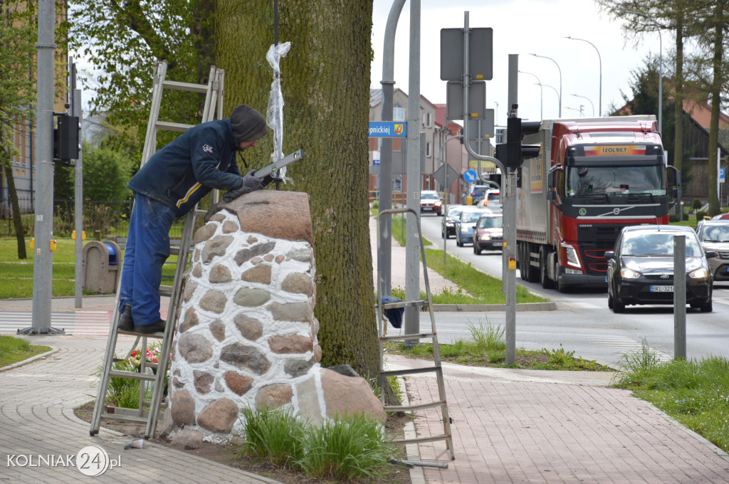 Krzyż po renowacji