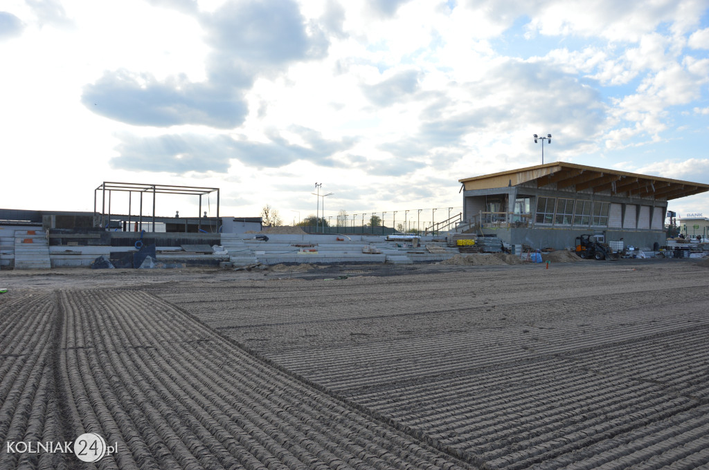 Ciągle trwają prace na stadionie w Kolnie