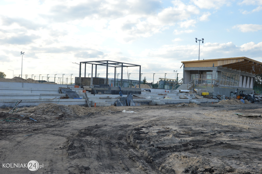 Ciągle trwają prace na stadionie w Kolnie