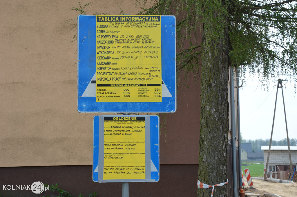 Przebudowa ulicy Łąkowej