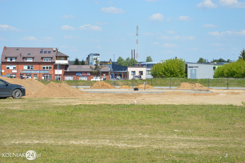 Budowa lądowiska przy szpitalu