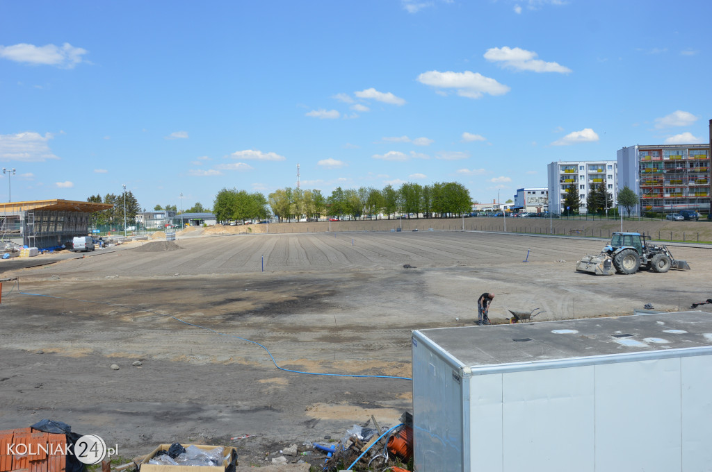 Ciągle trwają prace na stadionie w Kolnie