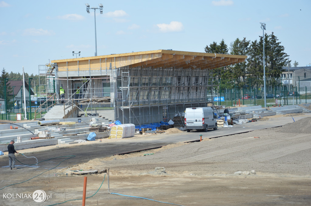 Ciągle trwają prace na stadionie w Kolnie