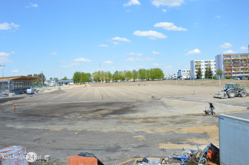 Ciągle trwają prace na stadionie w Kolnie
