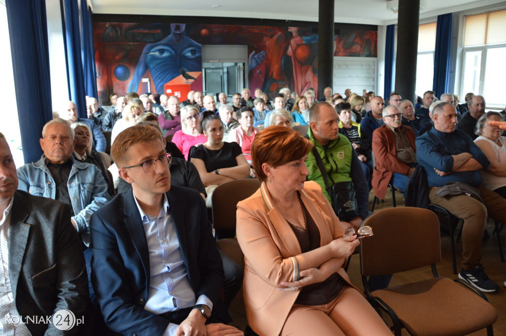 Spotkanie władz miasta z mieszkańcami Kolna
