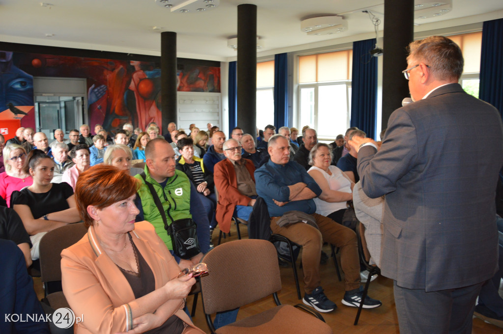 Spotkanie władz miasta z mieszkańcami Kolna