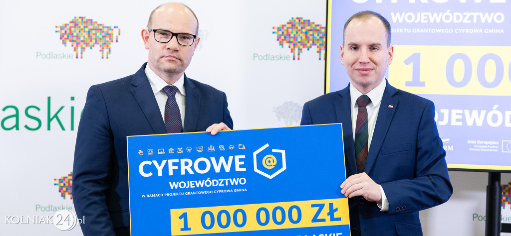 Milion na cyfryzację Podlaskiego