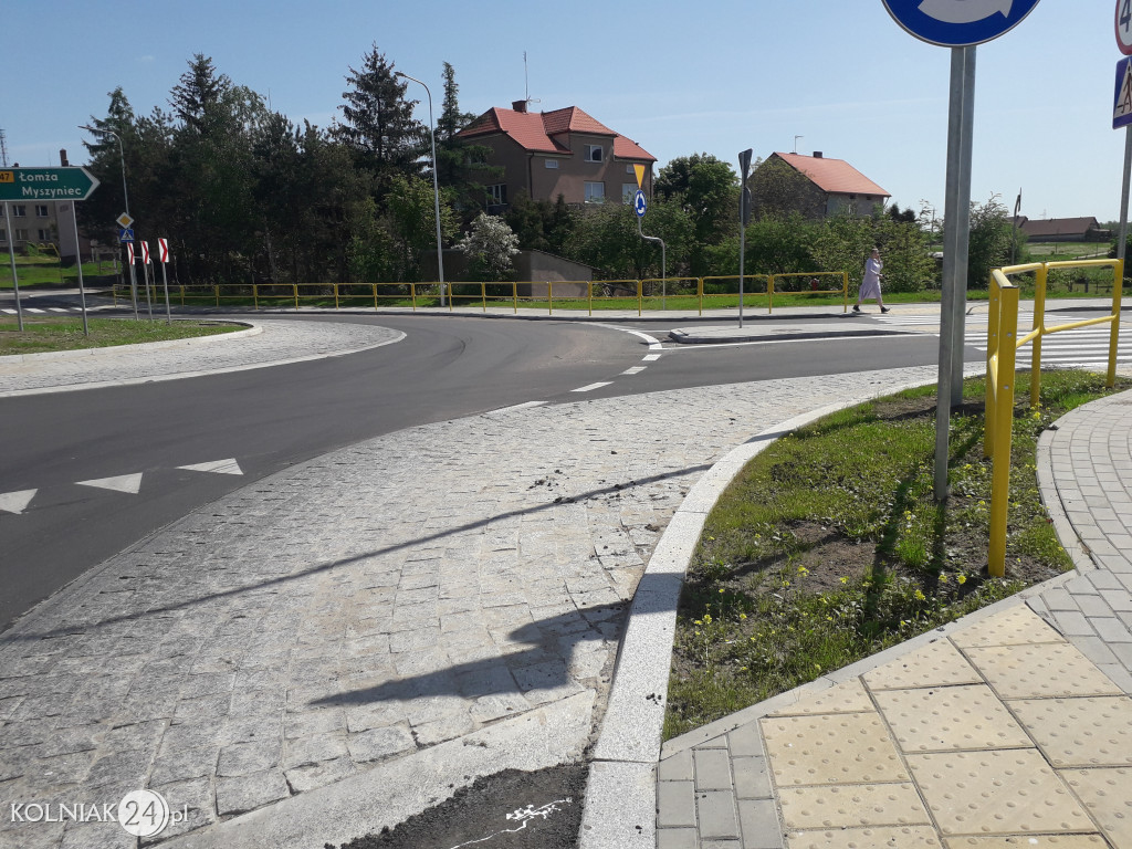 Koniec prac na nowym rondzie
