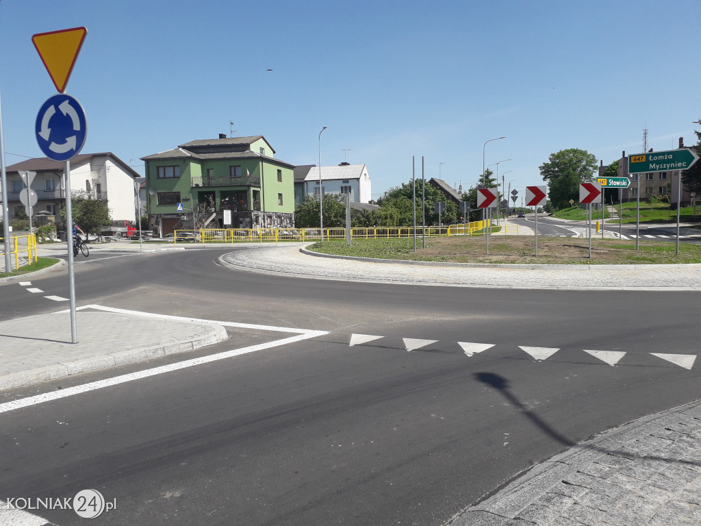 Koniec prac na nowym rondzie