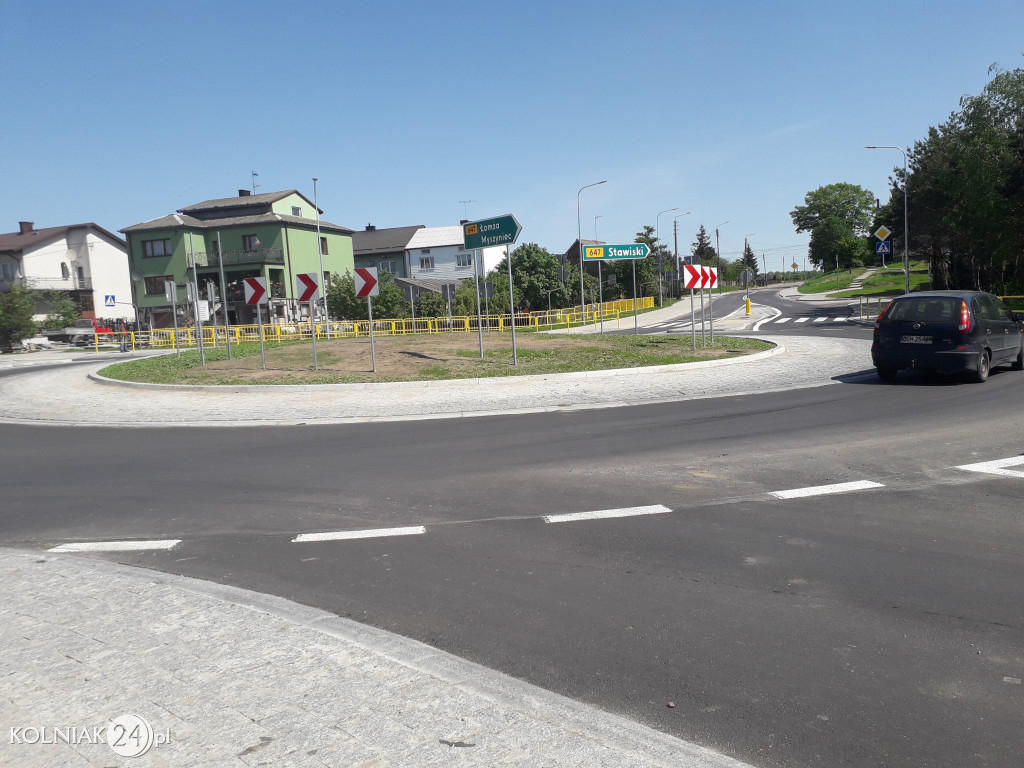 Koniec prac na nowym rondzie