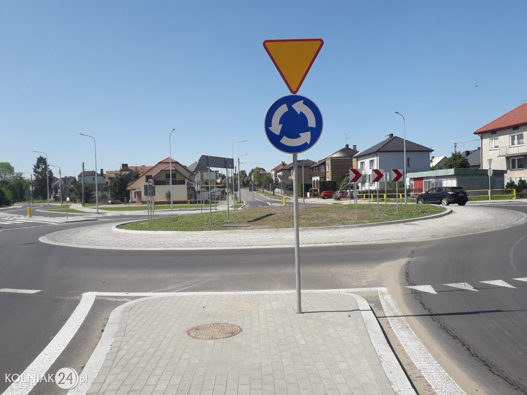 Koniec prac na nowym rondzie