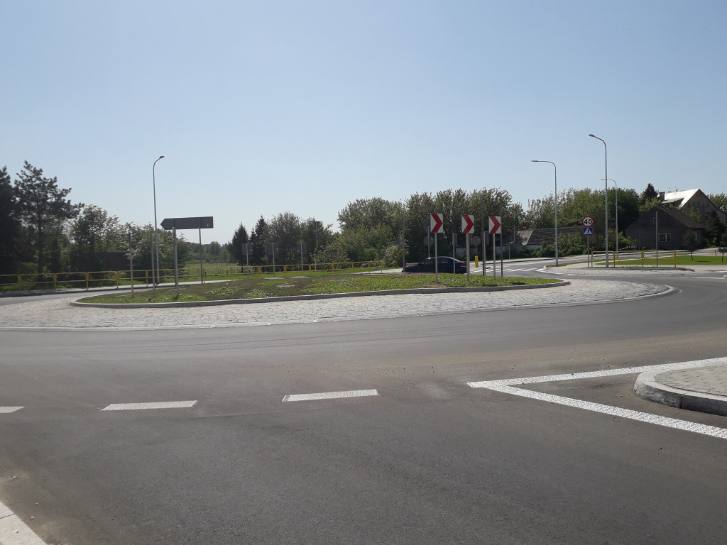 Koniec prac na nowym rondzie