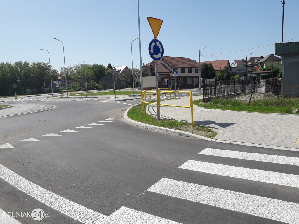 Koniec prac na nowym rondzie