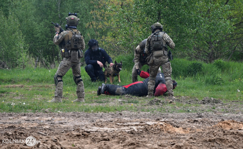 Ćwiczenia kontrterrorystyczne na Podlasiu
