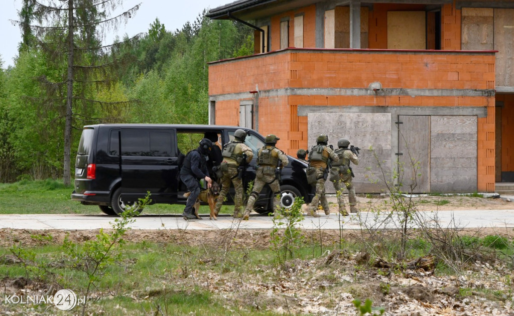 Ćwiczenia kontrterrorystyczne na Podlasiu