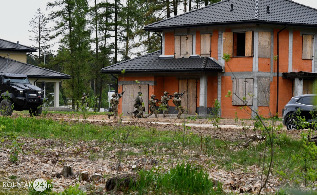 Ćwiczenia kontrterrorystyczne na Podlasiu