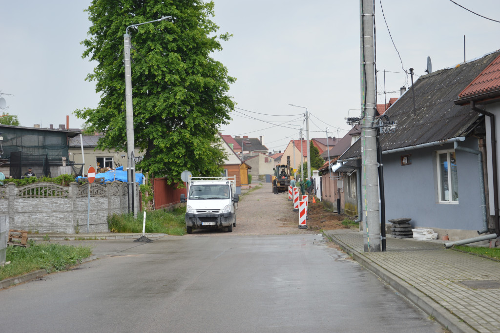 Przebudowa ulicy Chopina