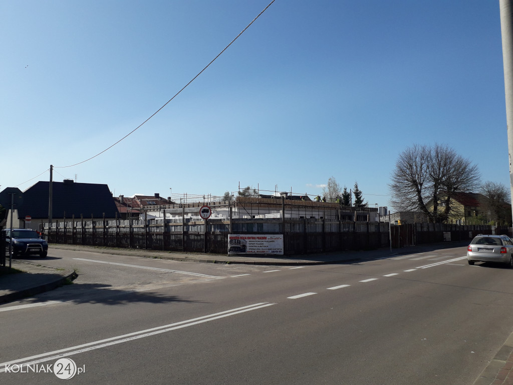 Trwa budowa filii łomżyńskiego pogotowia w Kolnie