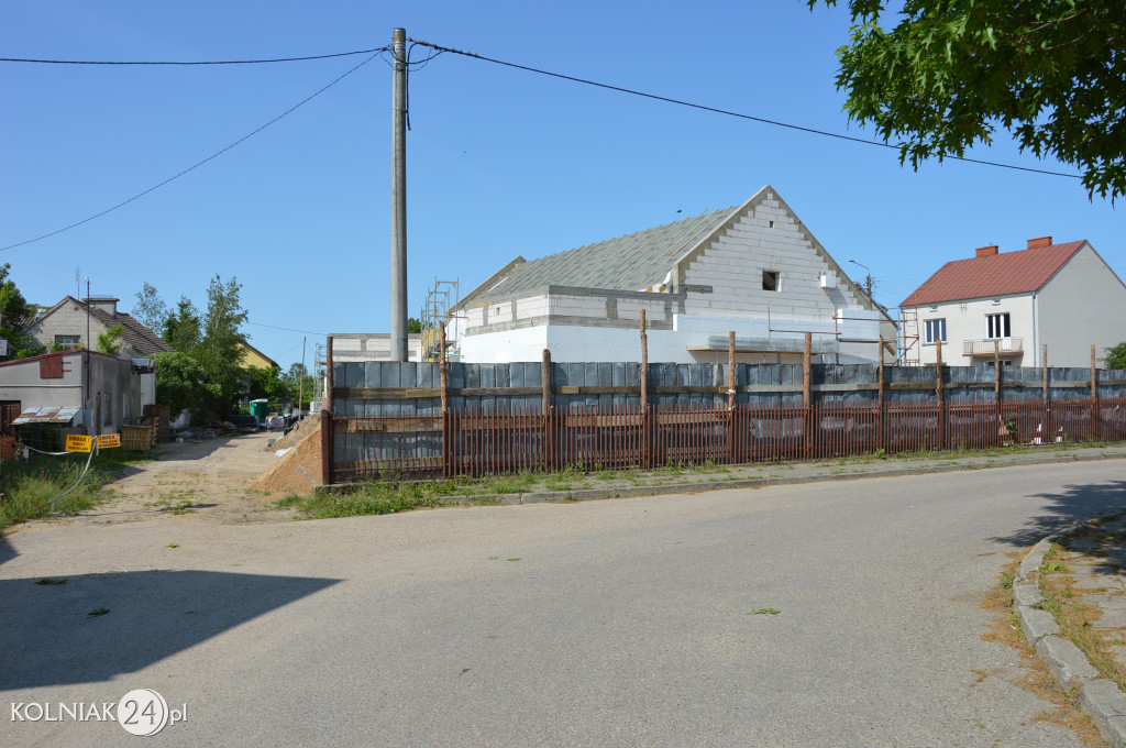 Trwa budowa filii łomżyńskiego pogotowia w Kolnie