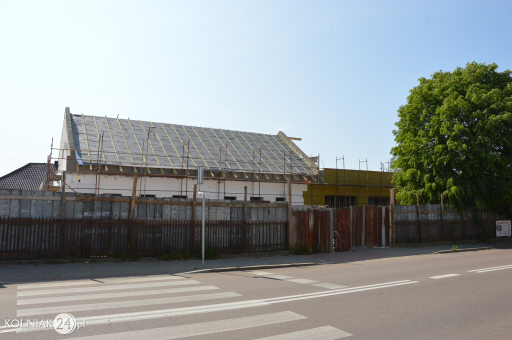 Trwa budowa filii łomżyńskiego pogotowia w Kolnie