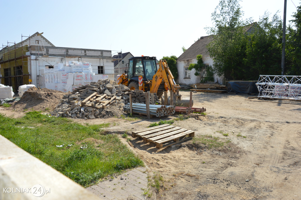 Trwa budowa filii łomżyńskiego pogotowia w Kolnie