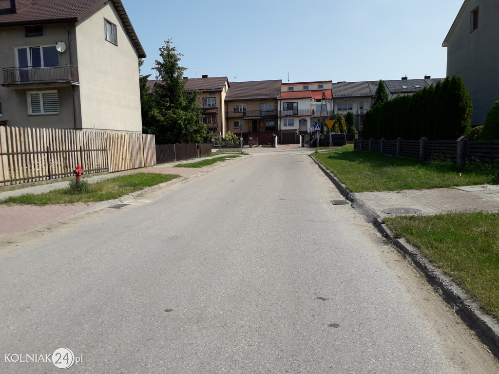 Ulice Krupki i Wesoła w Kolnie