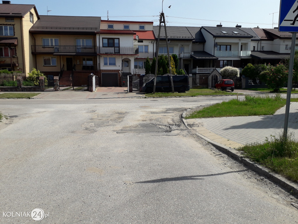 Ulice Krupki i Wesoła w Kolnie