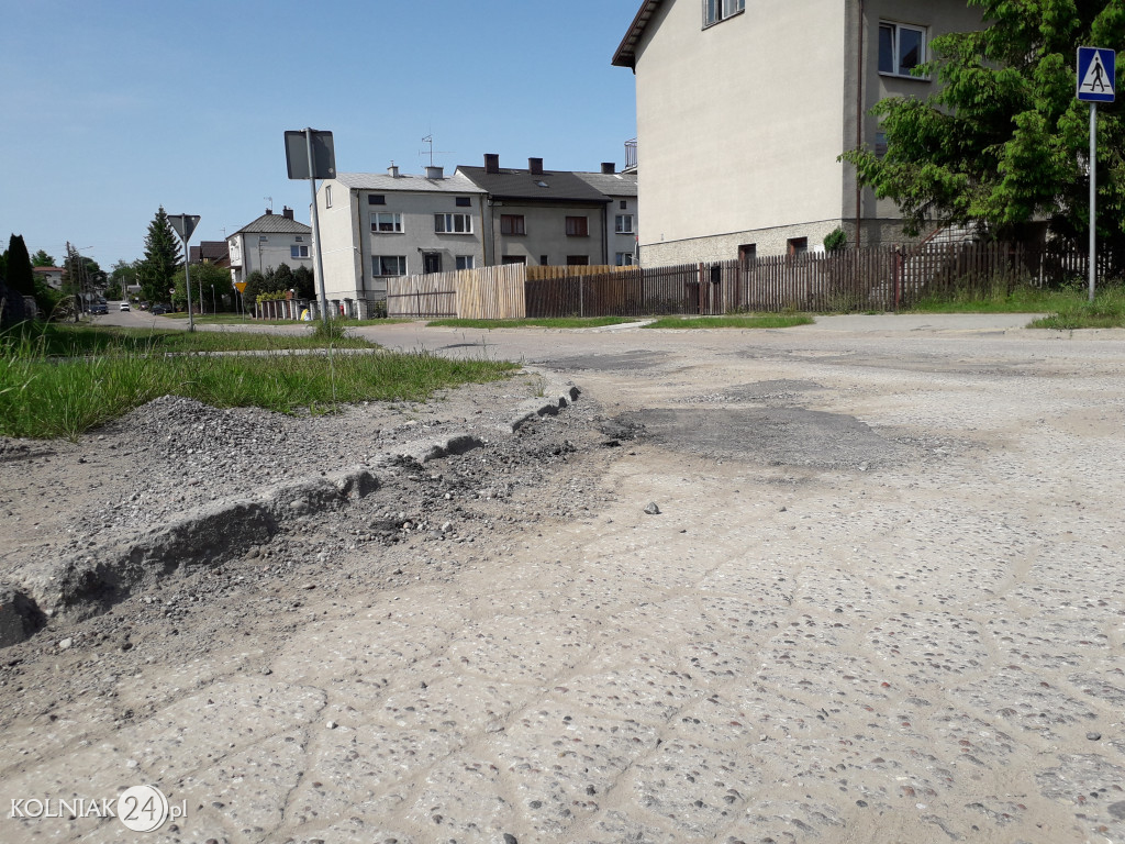Ulice Krupki i Wesoła w Kolnie