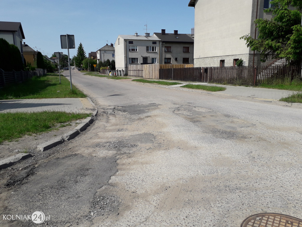 Ulice Krupki i Wesoła w Kolnie