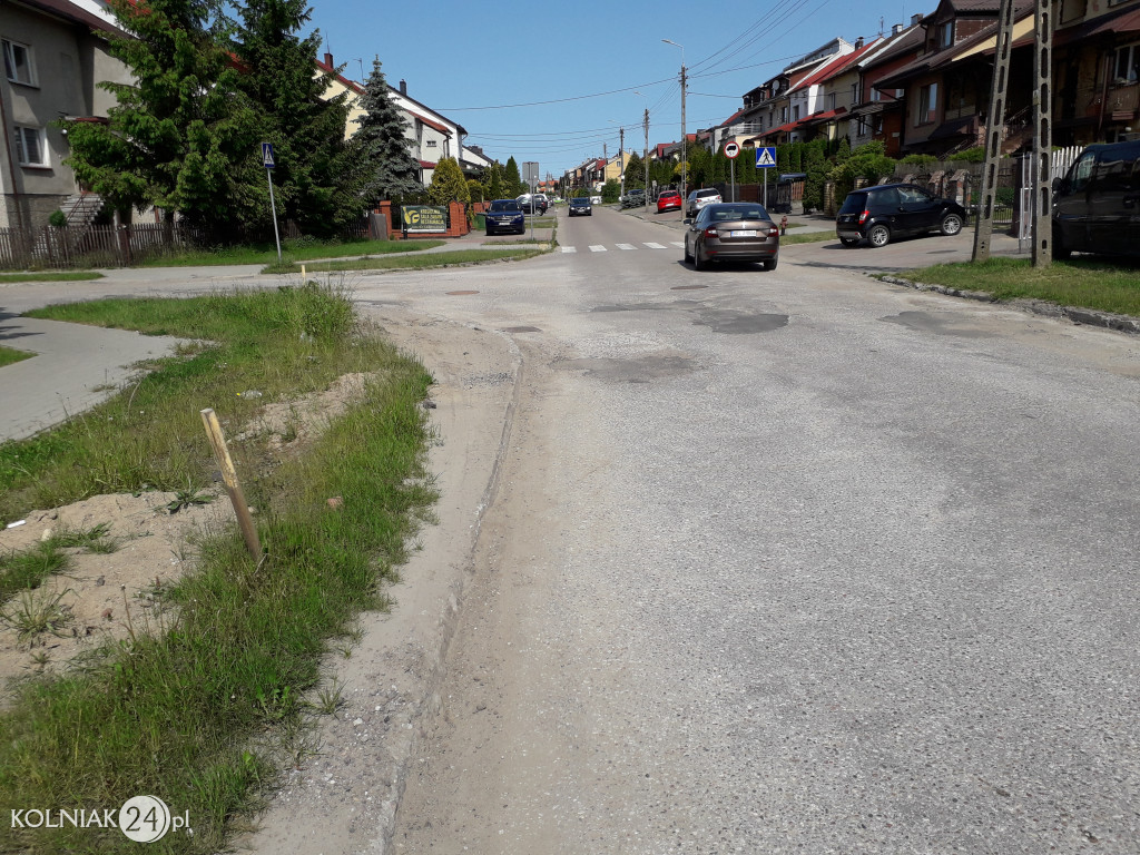 Ulice Krupki i Wesoła w Kolnie