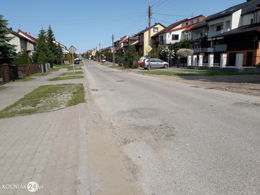 Ulice Krupki i Wesoła w Kolnie