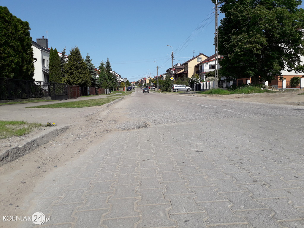 Ulice Krupki i Wesoła w Kolnie