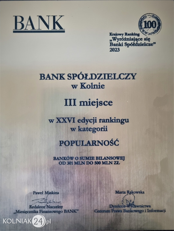 Bank Spółdzielczy w Kolnie