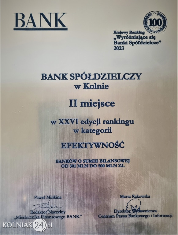 Bank Spółdzielczy w Kolnie