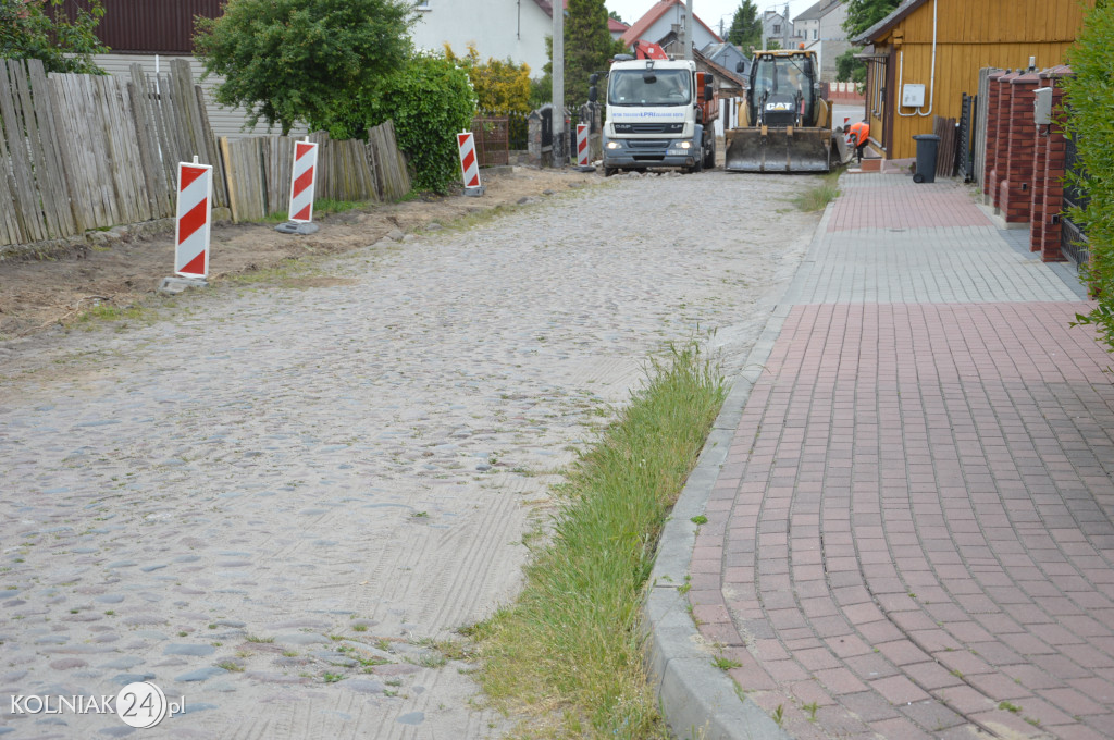 Trwają prace na ulicy Chopina
