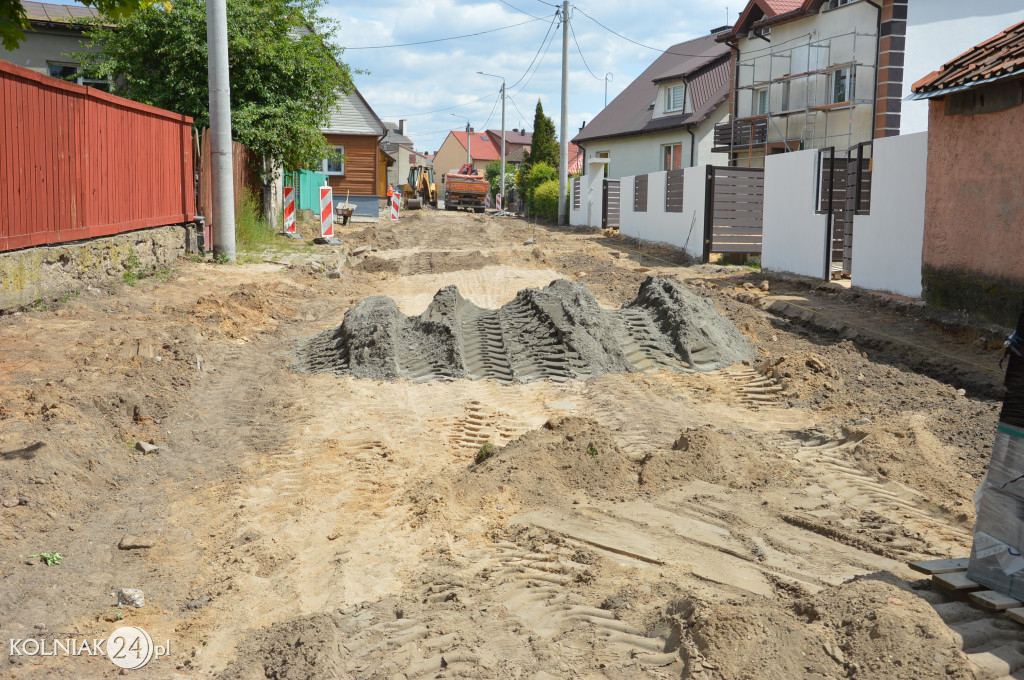 Trwają prace na ulicy Chopina