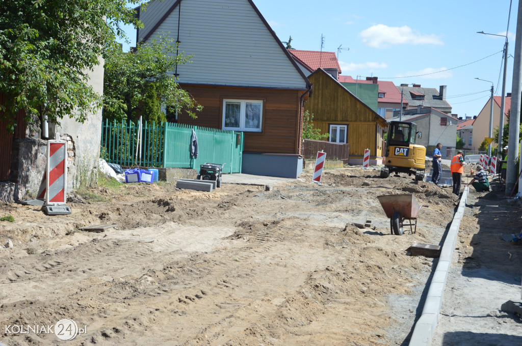 Trwają prace na ulicy Chopina