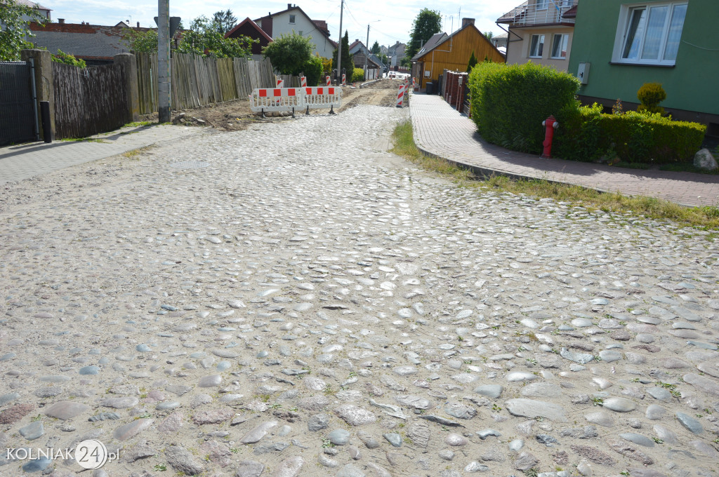 Trwają prace na ulicy Chopina