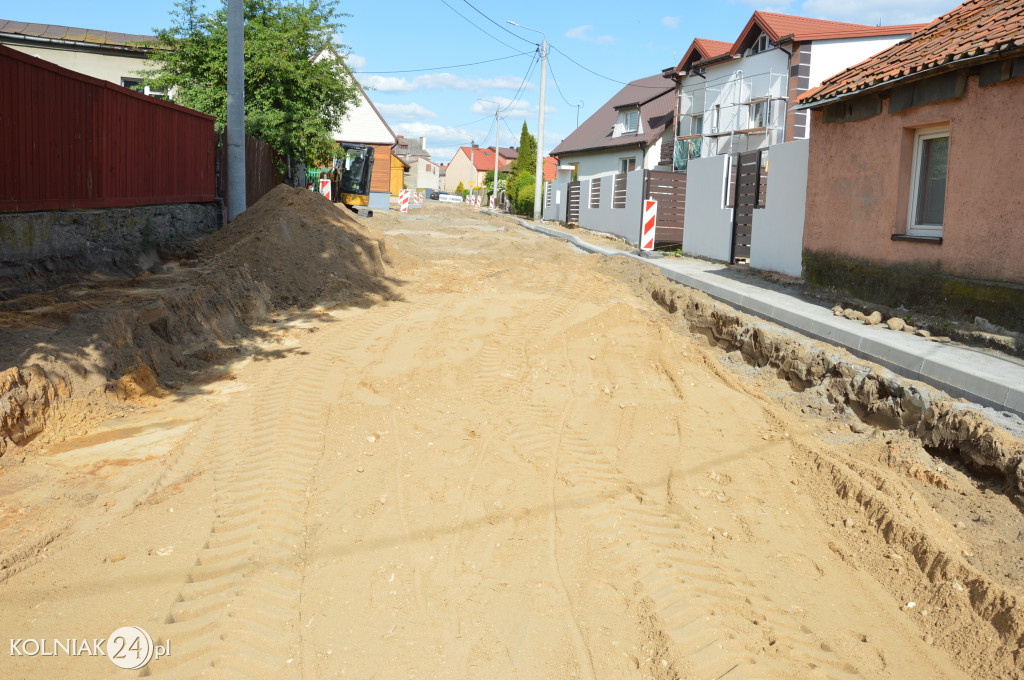 Trwają prace na ulicy Chopina