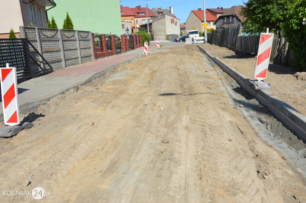 Trwają prace na ulicy Chopina