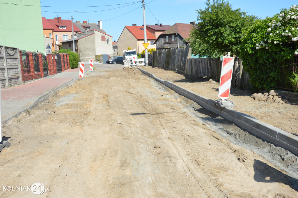 Trwają prace na ulicy Chopina