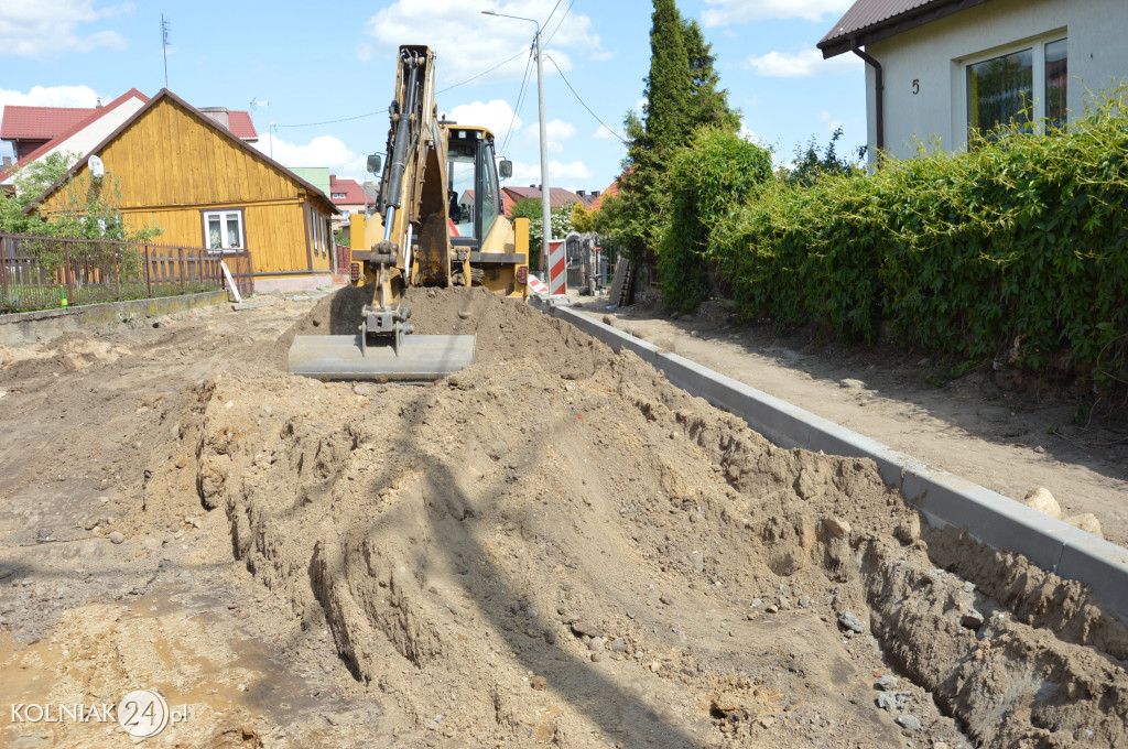 Trwają prace na ulicy Chopina