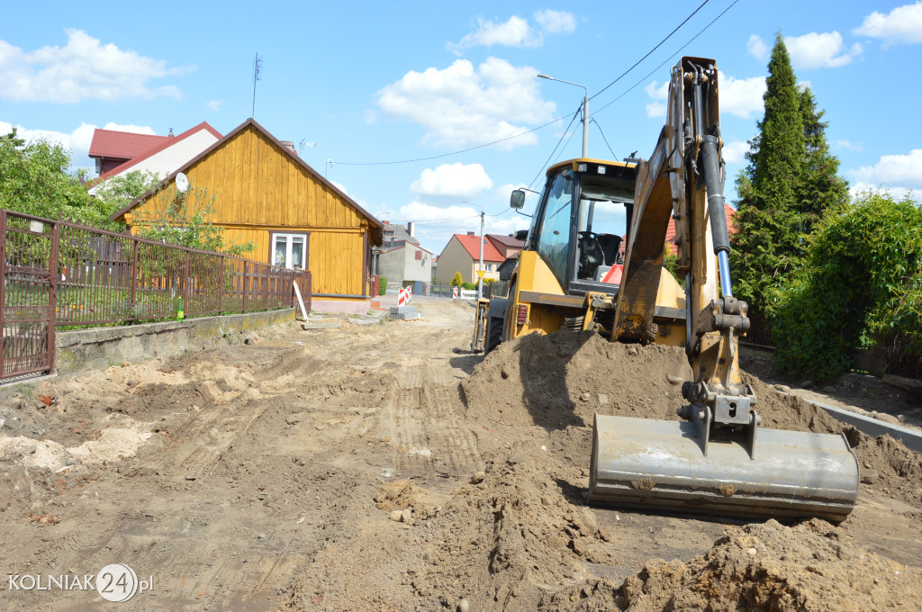 Trwają prace na ulicy Chopina