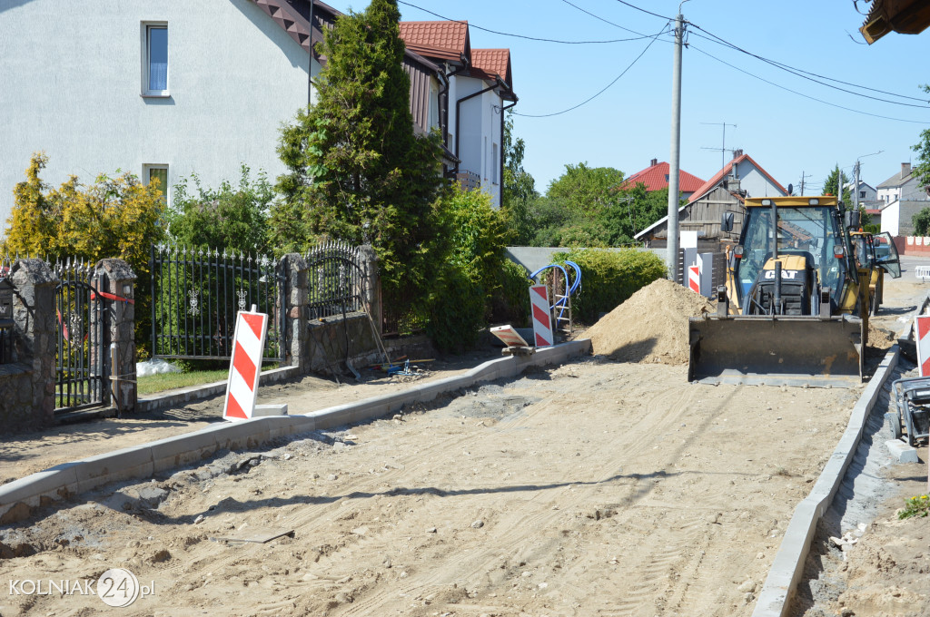 Trwają prace na ulicy Chopina