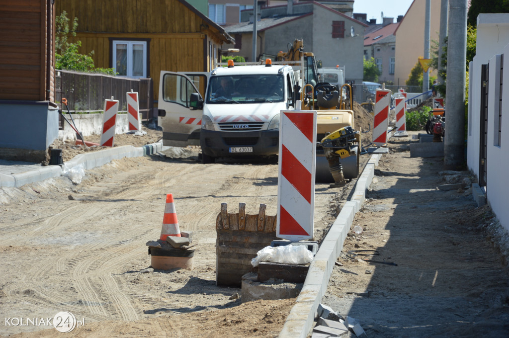 Trwają prace na ulicy Chopina