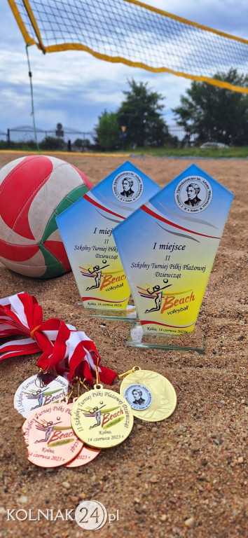II SZKOLNY TURNIEJ PIŁKI PLAŻOWEJ